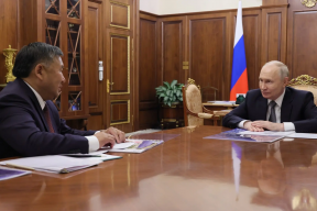 «Регион не сбавляет темпов»: Путин поддержал курс развития Тувы, представленный Владиславом Ховалыгом