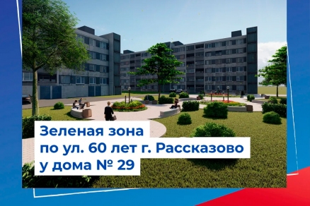 «Каждый голос определяет будущее городских пространств»: Пять площадок вынесены на выбор жителей Рассказова в рамках Всероссийского онлайн-голосования по благоустройству