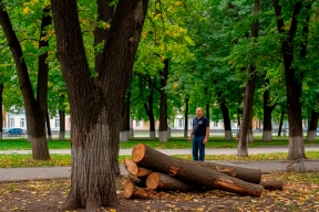 Жители микрорайона Юбилейный протестуют против застройки сквера