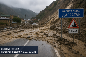 «51 село отрезано от мира»: мощные ливни в Дагестане размыли 16 дорог и разрушили газопровод