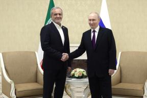 Путин на встрече с президентом Ирана заявил, что Ближний Восток — самая острая проблема, но Тегеран реально пытается остановить конфликт