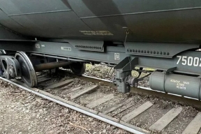 В Омске на станции Карбышево-1 сошел с рельсов порожний вагон