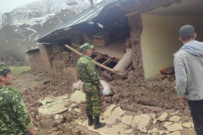 17 домов в Таджикистане частично разрушены землетрясением