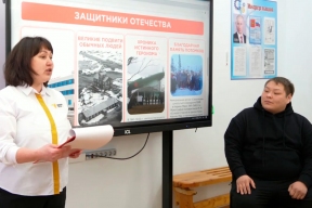 Глава НАО Ирина Гехт рассказала о встрече участника СВО с учащимися Ненецкого профессионального училища