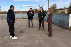 В деревне Орешки Рузского муниципального округа приступили к созданию многофункциональной спортивной площадки для жителей разных возрастов