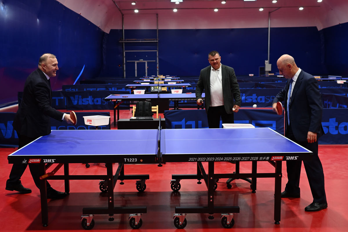 «Продолжаем создавать условия для воспитания чемпионов»: Глава Адыгеи Мурат Кумпилов открыл региональный центр развития настольного тенниса в Майкопе