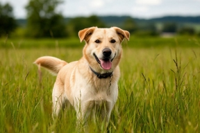 В Калужской области юрист добился установки памятника лабрадору, убитому хозяином