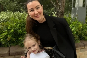 Anna Zavorotnyuk showed how her younger sister went to first grade