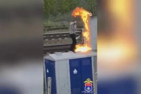 Нижегородская полиция задержала подозреваемого в поджоге на горьковской магистрали