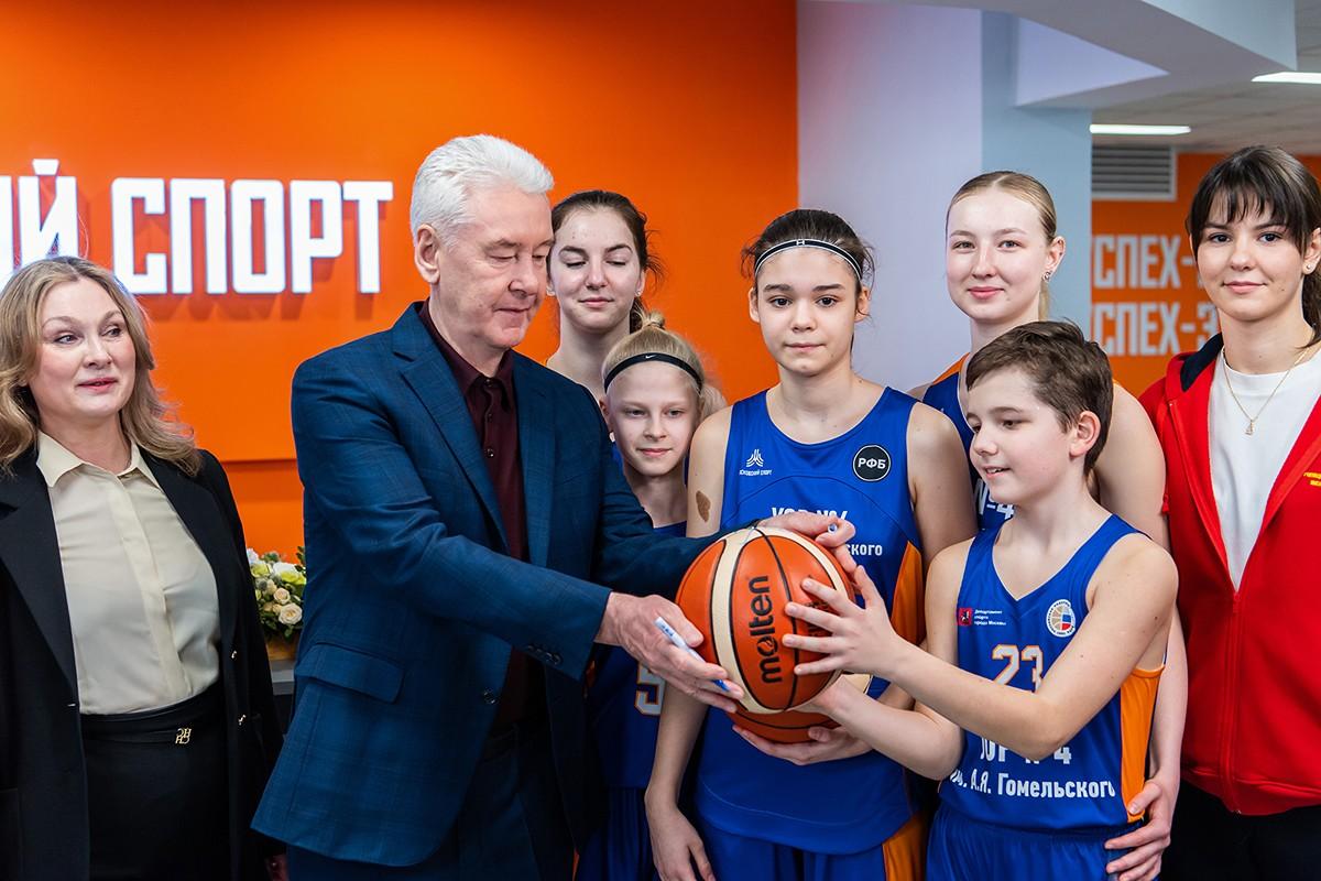 Sobyanin opened new two-storey sports complex in South Butovo