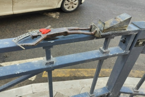 В Смоленске повредили фигурку ангела, установленную на улице Большой Советской