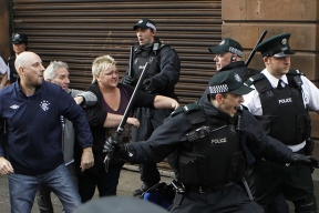 Six people were arrested in Ireland following unrest.