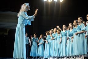 Sobyanin congratulated the Moscow children's choir “Vesna”, which won the festival in Hong Kong