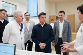 «Наша задача — не просто построить здание, а сделать его максимально функциональным»: Губернатор Андрей Воробьев посетил новую поликлинику в Ногинске, рассчитанную на 55 тысяч жителей