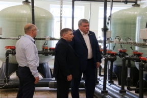 Жители посёлка Шатск под Тулой получили качественную питьевую воду после капремонта станции водоподготовка
