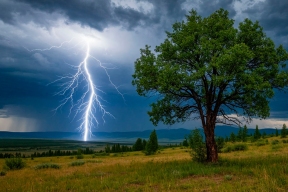 Молнии стали причиной новых очагов возгораний в четырёх районах Забайкалья