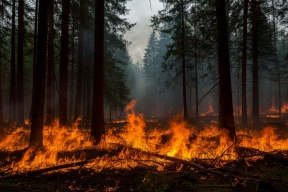 Число пожаров в Новосибирской области бьет рекорды из-за засухи