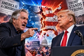 Де Ниро обозвал Трампа, а Трамп сдал полстраны. Теперь все говорят об одном: США на грани
