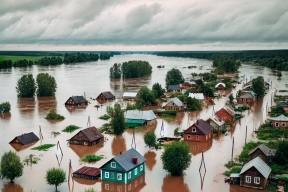 В Красноярском крае ждут половодье выше нормы и две волны паводка