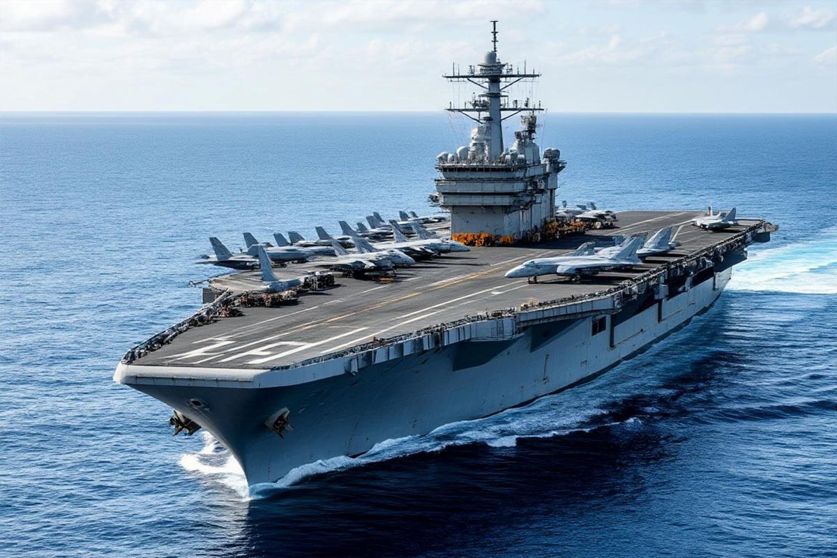 Клинок у горла: авианосец США подошел к Ирану на 200 км после провала переговоров